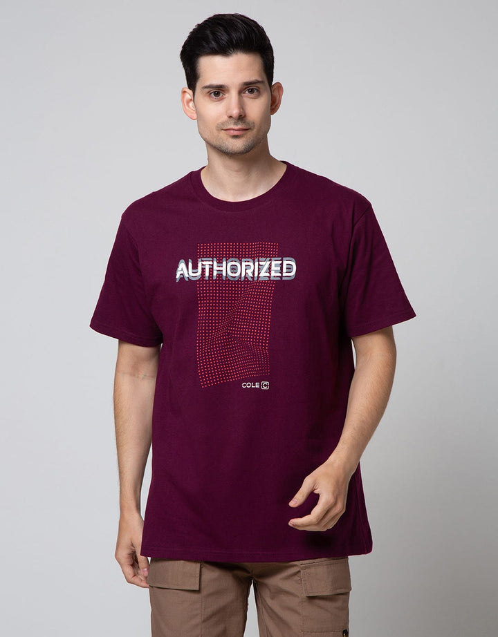 Cole Short Sleeve T-Shirt Print Authorized