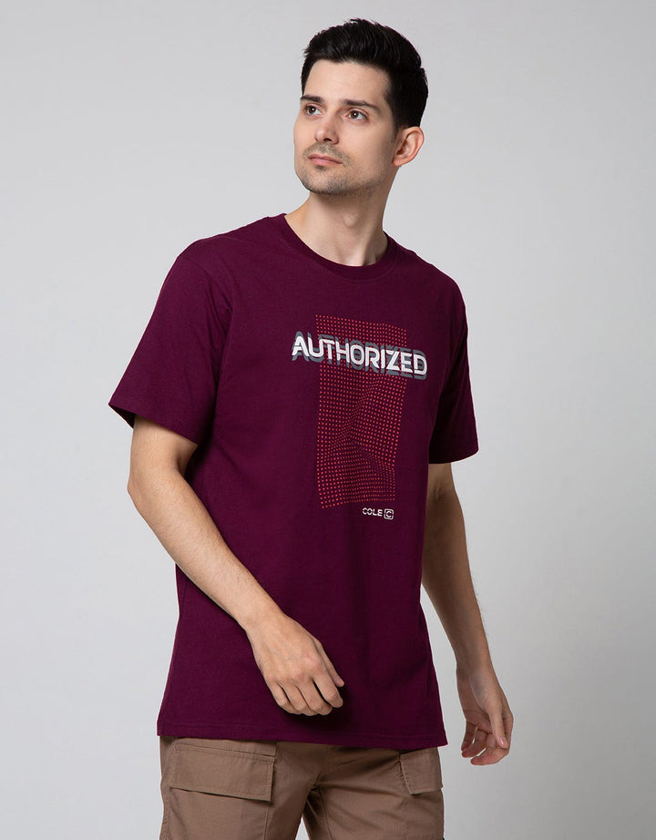 Cole Short Sleeve T-Shirt Print Authorized