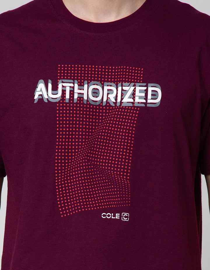 Cole Short Sleeve T-Shirt Print Authorized