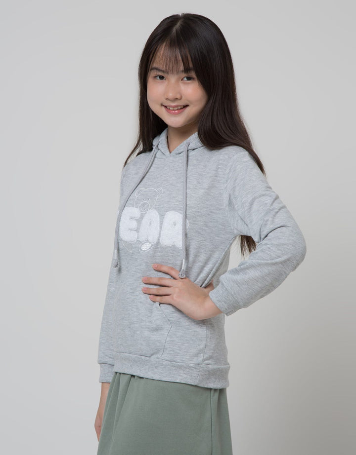 Nevada Chenille Bear Hoodie Sweater