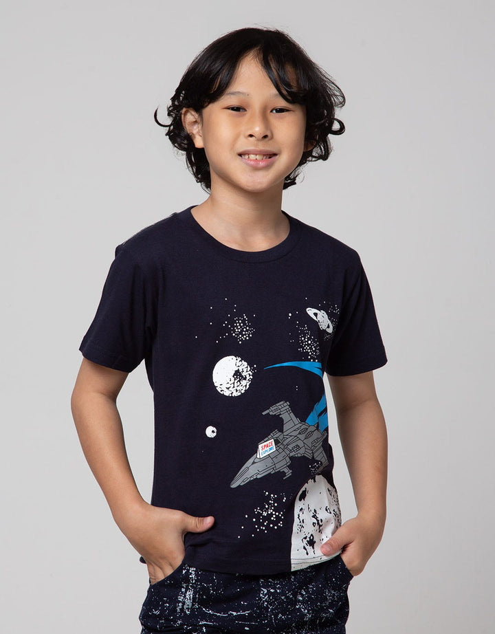 Little M Short Sleeve T-Shirt Print Best Buy Space
