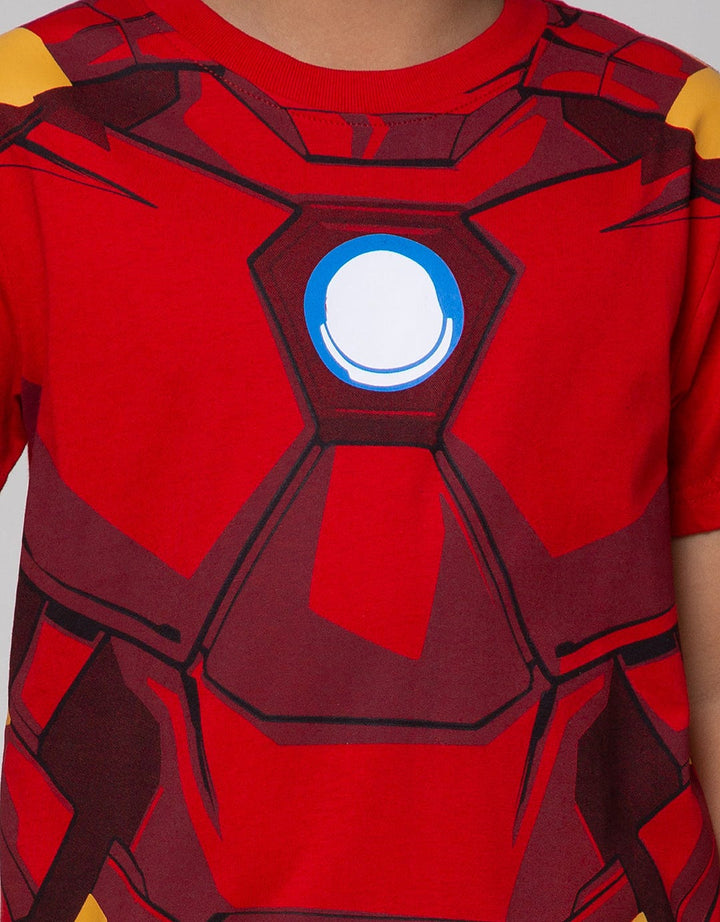 Marvel T-Shirt Kostum Iron Man