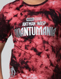 Marvel Short Sleeve T-Shirt Print Antman Tiedye Quantumania