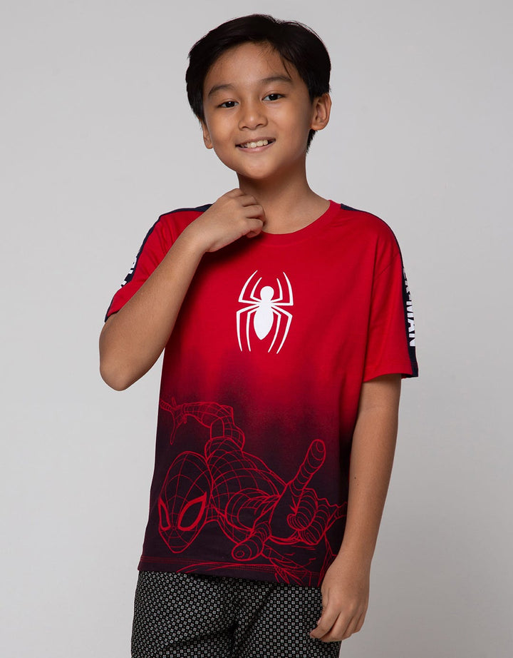 Marvel T-Shirt Spiderman Ombre Siluet Body