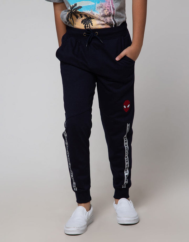 Marvel Long Pants Spiderman Kombinasi Tape Bawah