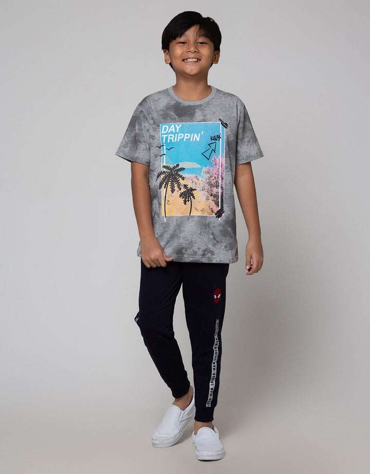 Marvel Long Pants Spiderman Kombinasi Tape Bawah
