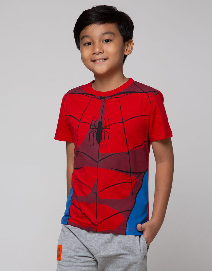 Marvel Short Sleeve T-Shirt Kostum Spiderman