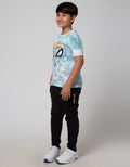 Marvel T-Shirt Spiderman Tie Dye Eyes City