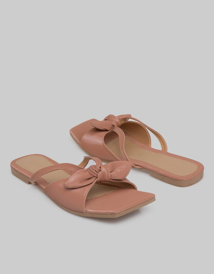 Connexion Slipper Sandals Ribbon Strap Women