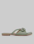 Connexion Slipper Sandals Ribbon Strap Women