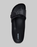 Nevada Buckle Strap Slipper Sandals Women