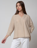 St. Yves 34 Blouse With Gingham Check