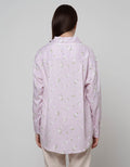 Nevada Long Sleeve Shirt Reguler Rayon Flower
