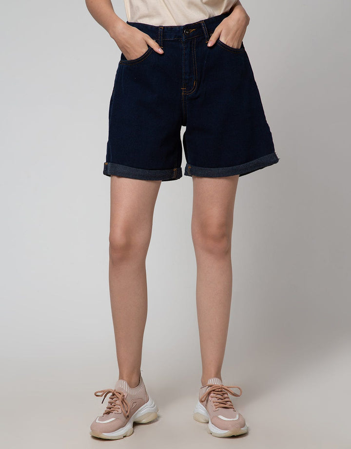 Nevada Bottom Basic Celana Denim Pendek Wanita