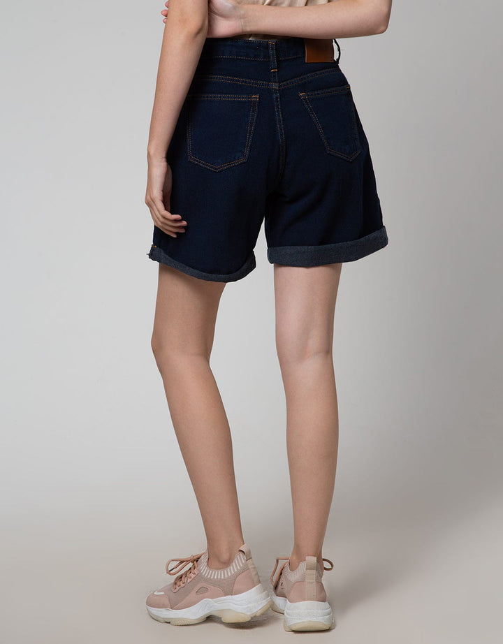 Nevada Bottom Basic Celana Denim Pendek Wanita