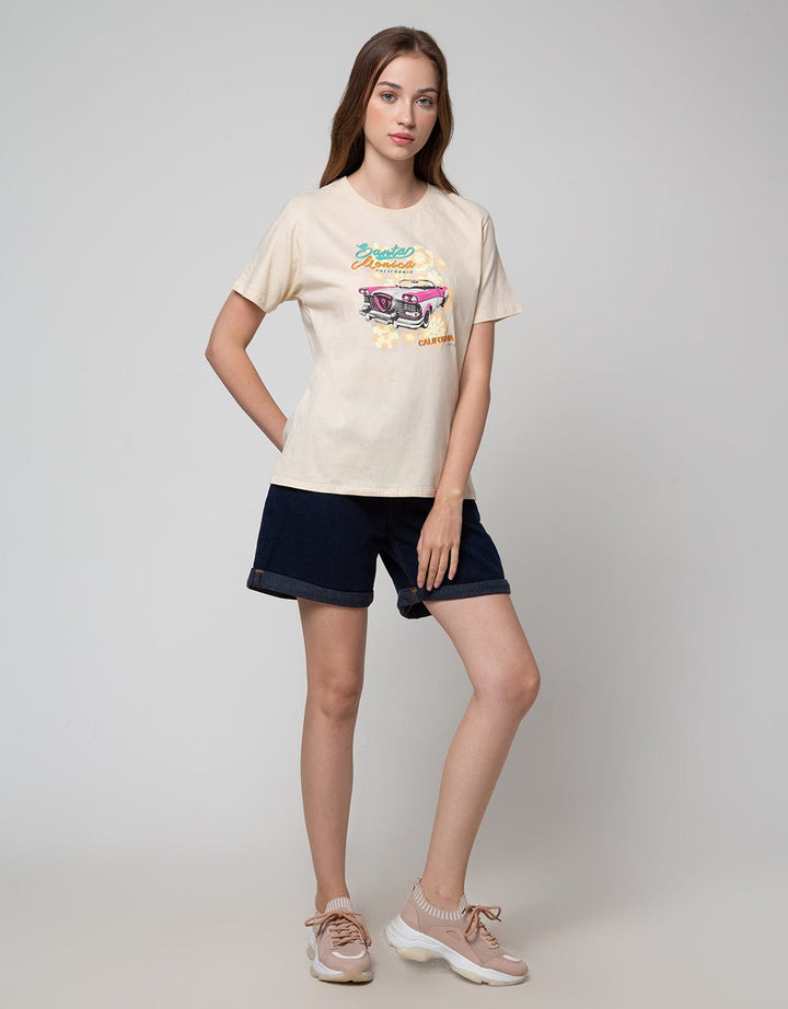 Nevada Bottom Basic Celana Denim Pendek Wanita