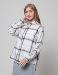 Nevada Check Twill Kemeja Wanita