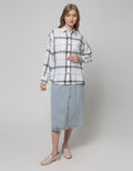 Nevada Check Twill Kemeja Wanita