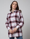 Nevada Long Sleeve Shirt Woven Check Flannel