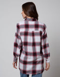 Nevada Long Sleeve Shirt Woven Check Flannel
