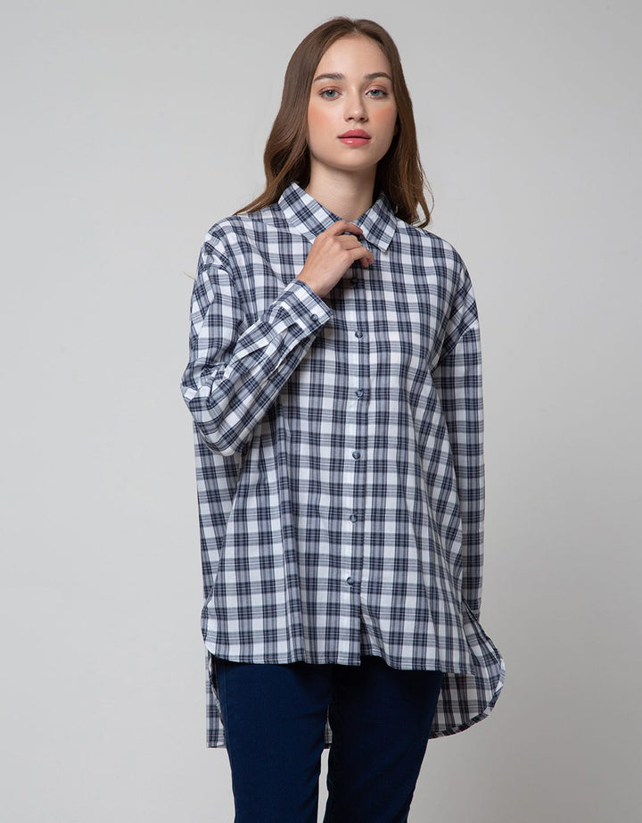 Nevada Long Sleeve Shirt Oversized Cotton