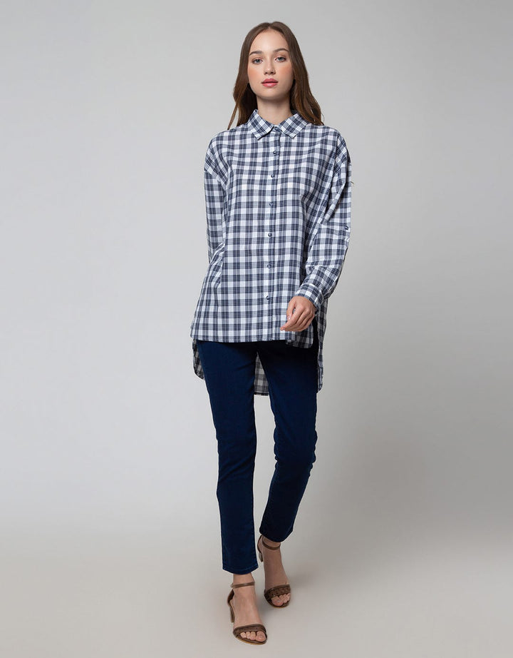 Nevada Long Sleeve Shirt Oversized Cotton