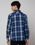 Cole Long Sleeve Shirt Woven Double Side Fabric With Stripe