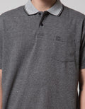Cole Otoman Look Polo Shirt Pria