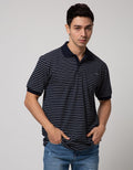 Cole Short Sleeve Polo Shirt Mini Stripe