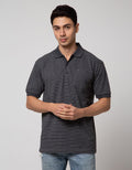 Cole Short Sleeve Polo Shirt Mini Stripe
