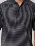 Cole Short Sleeve Polo Shirt Mini Stripe