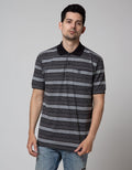 Cole Short Sleeve Polo Shirt Med Stripe Evenly 3 Colors
