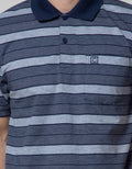 Cole Short Sleeve Polo Shirt Med Stripe Evenly 3 Colors