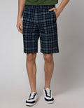 Crocodile Plaid Short Pants Mens