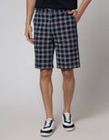 Crocodile Plaid Short Pants Mens