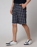 Crocodile Plaid Short Pants Mens