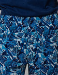 Cole Boxer Woven Print Abstract