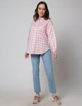 Nevada Long Sleeve Shirt Check Cotton Regular