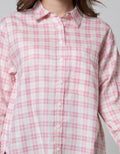 Nevada Long Sleeve Shirt Check Cotton Regular