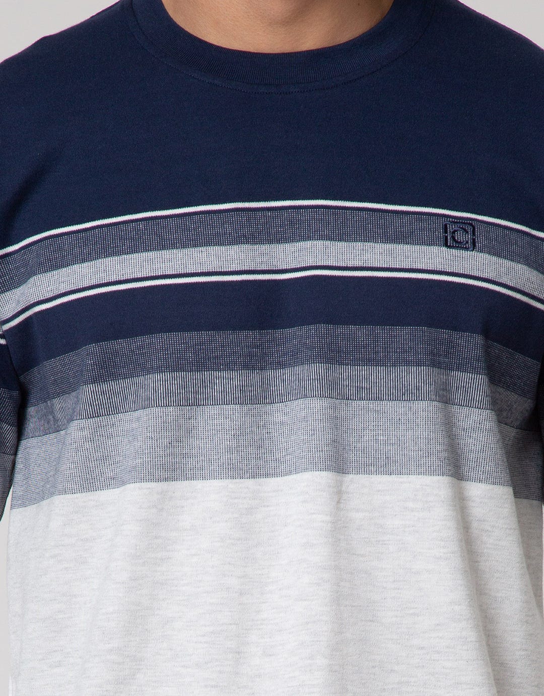 Cole Round Neck Interlock Sweater