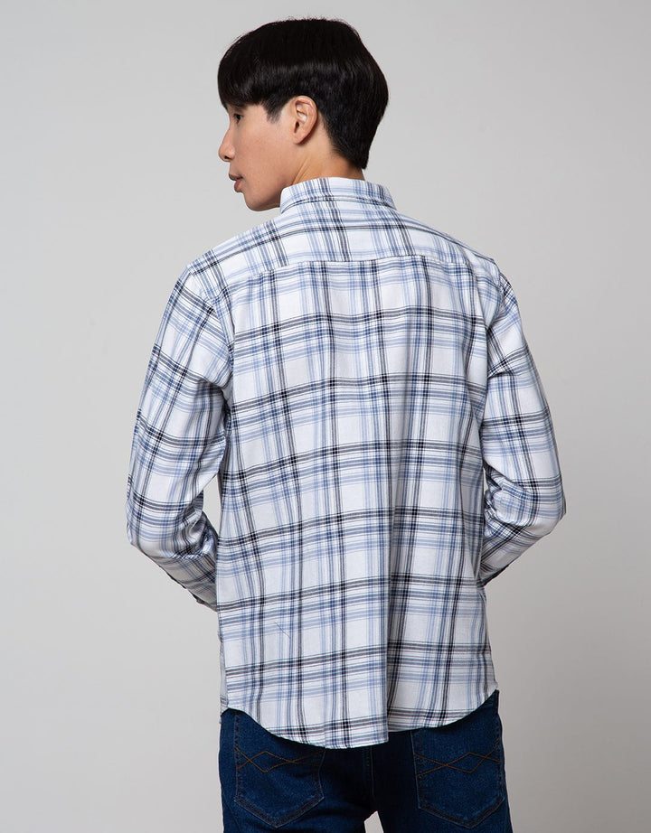 Cole Long Sleeve Shirt Woven Double Side Fabric With Solid