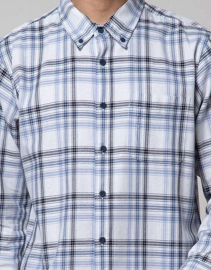 Cole Long Sleeve Shirt Woven Double Side Fabric With Solid