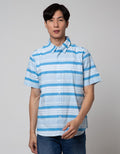 Cole Short Sleeve Shirt Woven Small Stripes