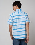Cole Short Sleeve Shirt Woven Small Stripes