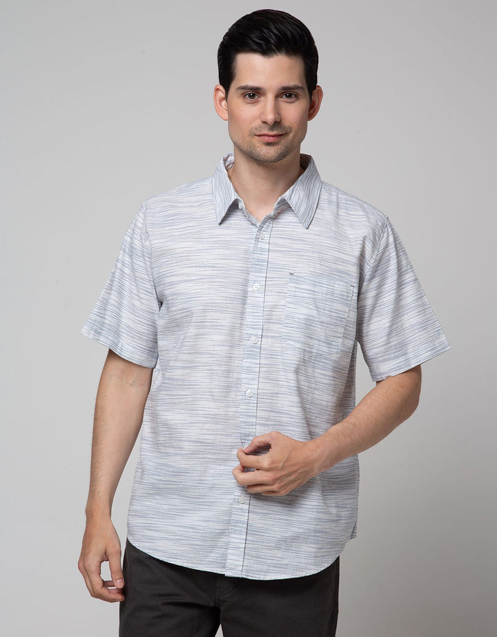 SS SHIRT WOVEN PRINT