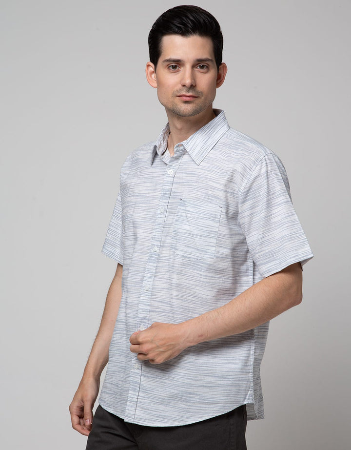 SS SHIRT WOVEN PRINT