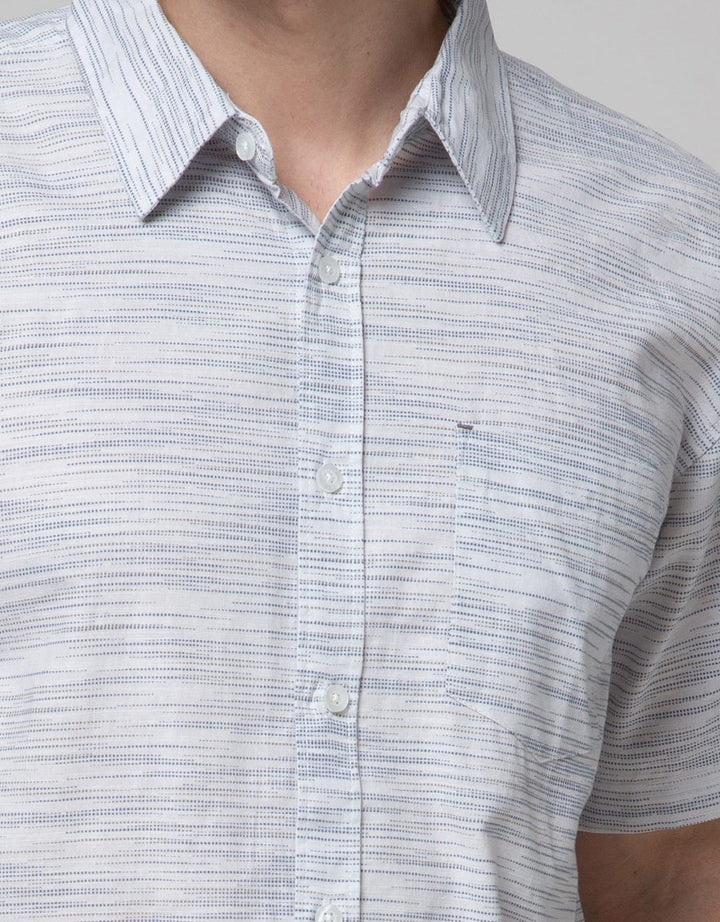 SS SHIRT WOVEN PRINT