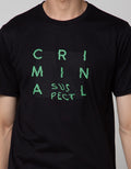 T Zone Criminal Theme Print Men's T-Shirt