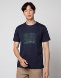 T Zone Matrix Print Kaos Pria
