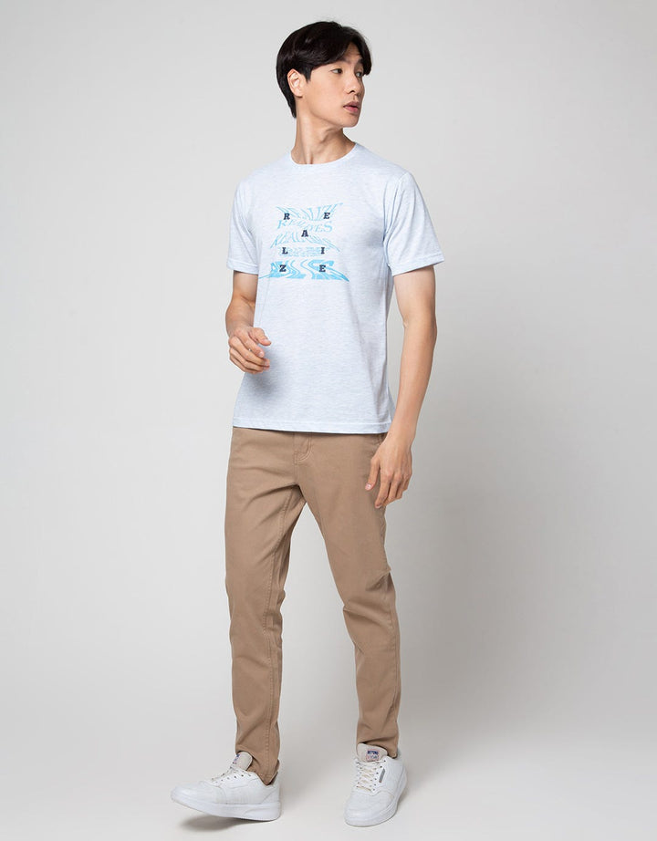T Zone Twisted Letter Kaos Pria